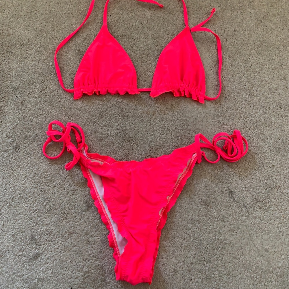 super cute pink bikini